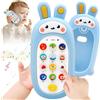 BelleStyle Giochi Telefono Neonato 6 9 12 Mesi, Cellulare Giocattolo per Bambini, Gioco Musicali Bambino 1 Anno, Telefono con Musica Dentizione Giocattoli Sensoriali Educativi per Bambini 1 2 3 Anni