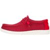 Hey Dude HEYDUDE Wally Stretch Sox - Scarpe Uomo Slip-On - Mocassinio, Red, 42