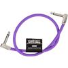 Ernie Ball Cavo patch Flex da 45 cm - Viola - Singolo