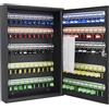 Arregui PL100EN Cassetta Portachiavi con Ganci Regolabili | Armadietto per 100 Chiavi | Cassetta di Sicurezza | Appendichiavi con Serratura Elettronica IP65 | Codici Programmabili | 55x38x8cm | nero
