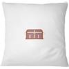Bona Basics Federa Decorativa, Poliestere, Bianco, 45 x 45 cm