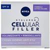 Nivea Hyaluron Cellular Filler Crema Giorno Anti-Età Volumizzante SPF15, con Acido Ialuronico e Booster di Collagene - 50 ml