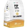 Generico 32 Capsule POP CAFFE E-TUO Bevanda THE LIMONE solubile Compatibili con Aroma Vero, Fior Fiore, Lui l' Espresso e Martello -