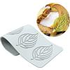 TUKE Stampo in silicone a foglia vuota per amanti del cuore, stampo in silicone 3D, per cioccolatini, caramelle, foglie, zucchero, decorazioni per torte, cupcake (X_Leaf_24,2 x 10,8 x 0,3 cm)