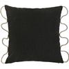 Home ESPRIT Cuscino nero 45 x 15 x 45 cm