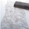 Deko AS GmbH Sizo Flor Tavolo Band Onda Taglio Antracite - Taupe ca. 25 cm Rotolo 25 Meter 60 W 026 della R