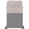 Italian Bed Linen Dafne - Set copripiumino in 100% microfibra, motivo: serpente