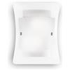 Ideal Lux Triplo AP2 Lampada, Trasparente