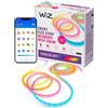 WiZ Striscia LED Neon Flex - 10 m, 16 Milioni di Colori o Luce Dimmerabile da Bianco Caldo a Bianco Freddo, modalità di luce preimpostate