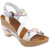 CHATTAWAK 18hmaellefblanc 40, Sandali con Tacco Donna, F Bianco, EU