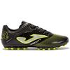 Joma Xpander 2301 Fluoro Artificiale Erba, Scarpe da Ginnastica Uomo, Nero/Giallo Fluo, 41 EU