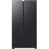 Samsung Frigorifero Side by Side Samsung Air Space RS66DG815CB1/EF, Wifi con AI Energy Mode, SpaceMax, Smart Cooling, 652 L, LxAxP: 91,2 x 178 x 71,6 cm, Antracite