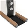 BabyBunny Paraspifferi Sottoporta Universale per Porte Blindate e Interne ed Esterne da 4,5 a 12 cm di Spessore | Previene Spifferi e Infiltrazioni di Polvere, Acqua, Luce, Insetti e Rumori (Sabbia)