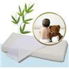 Generico SIREBUY TRAVERSE (BAMBOO 80 x 120 pz1) lavabili, assorbenti, impermeabili. Per anziani, bambini, neonati. Prodotto ospedaliero coprimaterasso letto matrimoniale, singolo, una piazza e mezza
