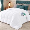 Utopia Bedding Piumone 220x240 cm, Piumino matrimoniale, Trapunta 100% Microfibra, Piumino Caldo (Bianco)