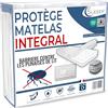 SLEEEP Coprimaterasso 140 x 200 anti cimice, con cerniera, protezione materasso impermeabile integral OekoTex - qualità alberghiera
