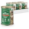 by Amazon, Cibo umido per gatti, bocconcini di manzo in salsa, 6 x 415 g