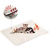 MZFANG Copertine Materasso per Cani Coperta autoriscaldante per gatti Coperta per Gatti animali domestici 60x45cm Tappetino Riscaldante Gatto Cuscino Cane Senza Copertine riscaldante