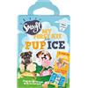 Smoofl XS Puppy Snack Kit: gelato per cani giovani con stecco commestibile e stampi per 20 gelati e 16 gelati per il fai da te, snack per cani sani e rinfrescanti con fragola e banana