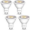 Bonlux GU10 LED Spot 12V Bianco caldo 3000K MR16 Lampada LED Faretto, 7W sostituisce 65W lampada alogena, AC 12V Lampadina LED MR16 GU10 Riflettore, 38°angolo del fascio, non dimmerabile, 4pcs.