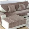 WYJHNL Copridivano in flanella, super morbida, spessa e calda, in peluche, antiscivolo, per soggiorno, 70 x 120 cm, colore: caffè