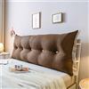 UVCMDUI Schienale Letto, Cuscinoni per Testiera Letto Grandi Rettangolare, Cuscini per Spalliera Letto Matrimoniale per Letto Divano Riposo Lettura Libro,A,200cm/78.7in