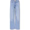 KIDS ONLY KOGSYLVIE Clean Wide Leg LB DNM Pim Noos, Jeans Bambina, Light Blue Denim,