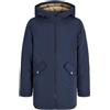 JACK & JONES Giacca Jjloop Jnr parka da uomo, Blazer blu marine, 140