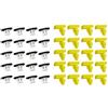 Be In Your Mind Kit di 40 clip per modanatura per passaruota auto, in plastica, compatibili con Juke 76847JG00A 76882JG10A