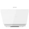 Aspes Cappa aspirante inclinata 60 cm vetro bianco ACPD600A3IB. Potenza 650m3/h, doppio tiro, 4 velocità, controllo tattile, filtro lavabile in lavastoviglie.