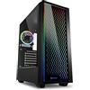 SERYAL PC PC Gaming Hydra - I5 12400F 4,40 Ghz - RTX 4060 da 8GB - SSD M.2 NVMe 1000 GB - Ram 32GB - Windows 11 Pro - Wifi - PC Desktop Computer da Gaming Gioco Assemblato Fisso