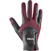 uvex ventraxion plus - guanti da equitazione per adulti - flessibili - robusti - black-autumnred - 7-8