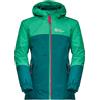 Jack Wolfskin Iceland 3IN1 Jacket G Cappotto, bay Blue, 92 Bambine e Ragazze