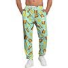woerexker Pantaloni della tuta da uomo con stampa mucca pantaloni da jogging leggeri pantaloni della tuta unisex pantaloni della tuta allenamento sportivi pantaloni con tasche, Birra Limone, L