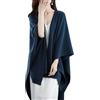 LIUYUYOUGO Scialle Donna,Poncho Di Lana Da Donna Scialli Oversize Caldi Mantella Lavorata A Maglia Avvolge Coperta Cardigan Aperto Sul Davanti Cappotto Elegante Sciarpa In Morbido Cashmere Maglione