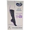 Calza Sauber Jolie Qskin 70 Miniscacco Bianco/Nero S/M