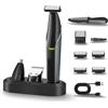 Opdooke Rasoio Elettrico Corpo Uomo,3 in 1 Testicolo/Inguine Trimmer,IPX7 Rasoio Parti Intime Uomo Umido e Asciutto,Rasoio Intimo Uomo per Viso,Braccia,Torace,Gambe,Ascelle