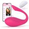 Bsotoza Vibratore con Telecomando Sex Toys, Ovetto Vibrante Telecomando con APP con 10 Modalità di Vibrazione, Vibratore Donna Wireless Vibratori Squirting Punto G per Mutandine Vibranti Toys