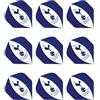 FOCO F2057 Tottenham Hotspur Football Club Dart Flights - 3 Sets (9 flights in total) by Red Dragon Darts