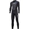 ZCCO Muta da uomo a maniche lunghe, 3 mm, in neoprene, da donna, con chiusura lampo, per pesca a lancia, surf, snorkeling, canoa