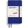 LEUCHTTURM1917 370534 Agenda settimanale e taccuino 2025, Pocket A6 copertina morbida - Agenda da 12 mesi, 80 g, a righe - Ink