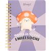 Mr. Wonderful - Cahier A5 3D squishy - Je sors du lot - Reliure en spirale - Avec 160 pages blanches - Comprend une feuille d'autocollants