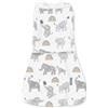 SwaddleMe Ingenuity SwaddleMe, Fascia apribile Arms Free, taglia 3-6 mesi, 6-8 kg, confezione da 1, TOG 0,5 - Happy Elephant