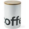 Villa d'Este Home Tivoli Barattolo caffè 750 ml in ceramica, coperchio in bambù, Bamboo