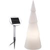 8 seasons 8 stagioni design Shining Tree rotondo, Polietilene, bianco, 100 cm, Integriert