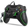 Hovlia Controller cablato per Xbox One, Xbox One, controller USB Gamepad cablato compatibile con Xbox One/S/X/PC Windows 7/8/10 con jack audio da 3,5 mm