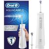 Oral-B Aquacare 6 Pro-Expert Water Flosser, rimozione della placca per denti con tecnologia Oxyjet, irrigatore orale con 6 modalità di pulizia, spina UK a 2 pin