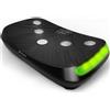 Sportstech - VP400 4D Pedana Vibrante, Curvo Pedana Vibrante Fitness con Tecnologia Smart LED, Compatto Attrezzi Fitness con Orologio Remoto, Fasce di Resistenza e Pavimento Tappetino da Palestra