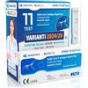 Eurocali 11x Tamponi COVID 19 - Test Nuove Varianti 2025 - Tamponi Rapidi Nasali Certificati per Uso Domestico, Risultato Rapido