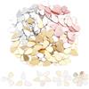OLYCRAFT 360 piastrelle a mosaico in acrilico autoadesive, 3 colori, a forma di goccia, 15,5 x 10 mm, a forma di goccia, con effetto specchio, per soggiorno, decorazione per la casa